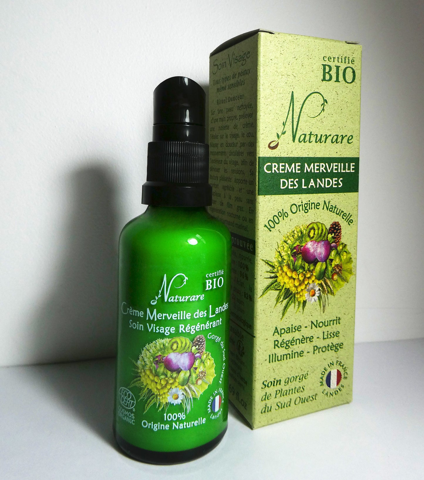 MERVEILLE DES LANDES BIO - Regenerating skin care Anti-ageing, moisturizing cream