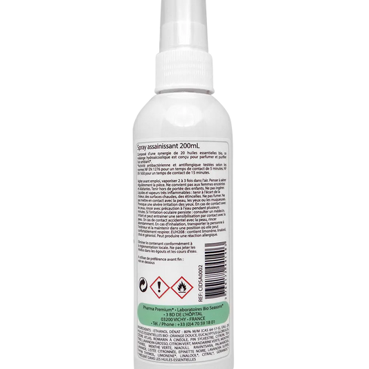 Sanitizing Spray 20 organic essential oils