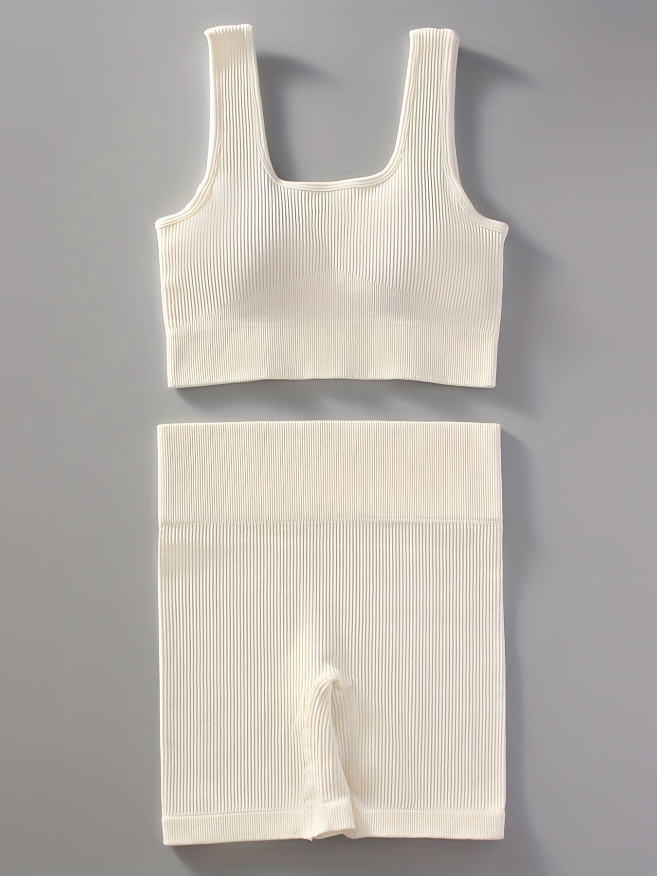 Seamless Yoga Set with Sports Bra