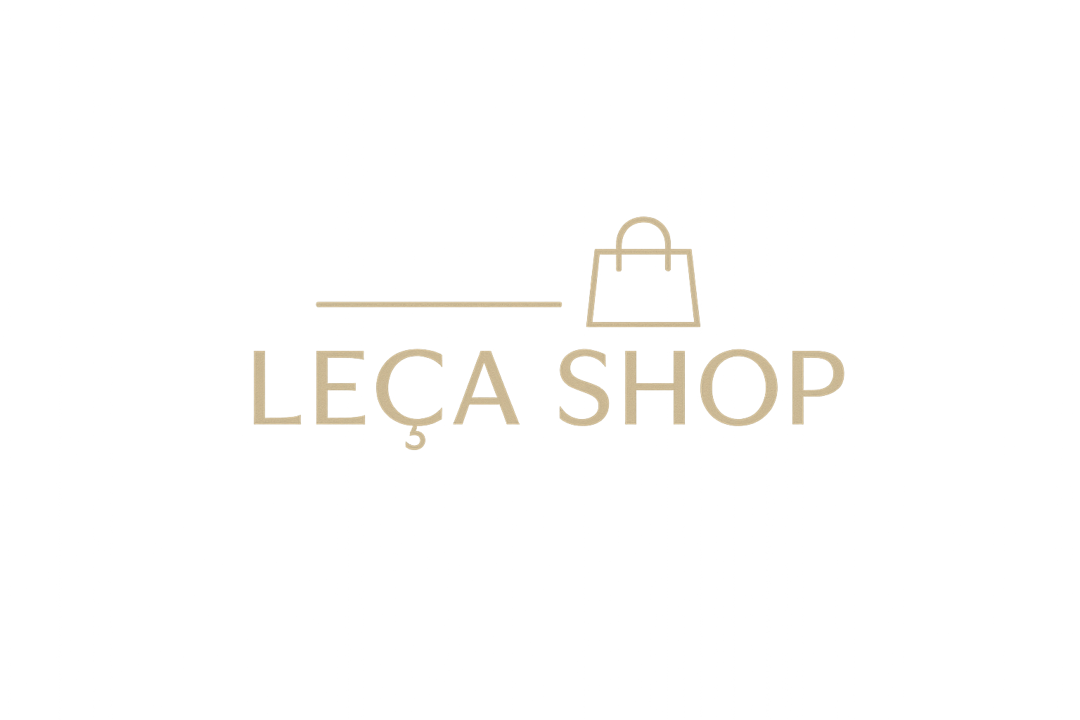 Logo para a minha loja dominada de "Leça Shop"